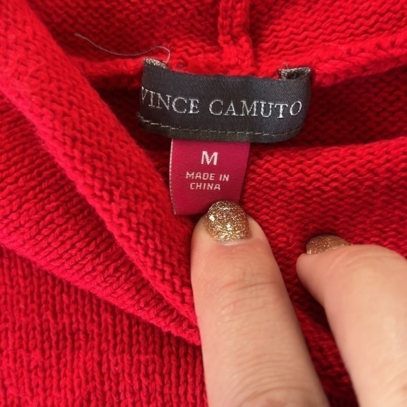 Vince Camuto Medium red sweater - Picture 4 of 4